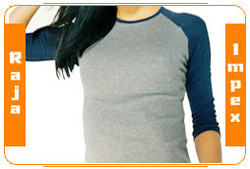 Manufacturers Exporters and Wholesale Suppliers of Full Sleeve Ladies T-Shirts Ludhiana Punjab