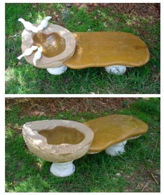 Antique Bird Baths