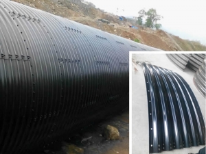 Plastic Coated Corrugated Pipe Manufacturer Supplier Wholesale Exporter Importer Buyer Trader Retailer in Hengshui Hebei China