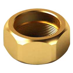 Manufacturers Exporters and Wholesale Suppliers of Brass Leg Nut Jamnagar Gujarat
