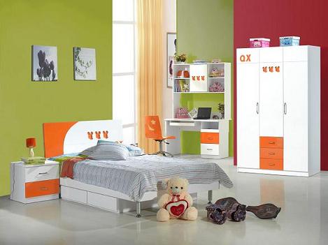 4pcs MDF Children Bedroom set / children furniture Manufacturer Supplier Wholesale Exporter Importer Buyer Trader Retailer in Foshan Guangdong China