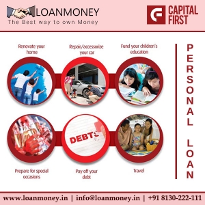 Capital First Personal Loan through Loan Money Services in New Delhi Delhi India