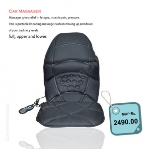 Manufacturers Exporters and Wholesale Suppliers of Car Massager Delhi Delhi