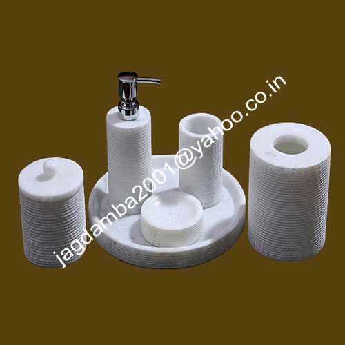 Manufacturers Exporters and Wholesale Suppliers of Marble Bath Accessories Agra Uttar Pradesh