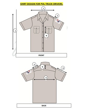 Manufacturers Exporters and Wholesale Suppliers of HPCL Tanker Helper Shirt Nagpur Maharashtra