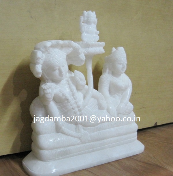 Manufacturers Exporters and Wholesale Suppliers of Marbl Vishnu Laxmi Statues Agra Uttar Pradesh