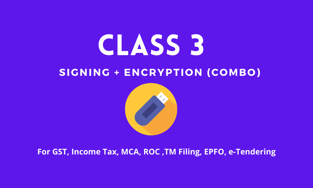 Class 3 Individual Combo (encryption)