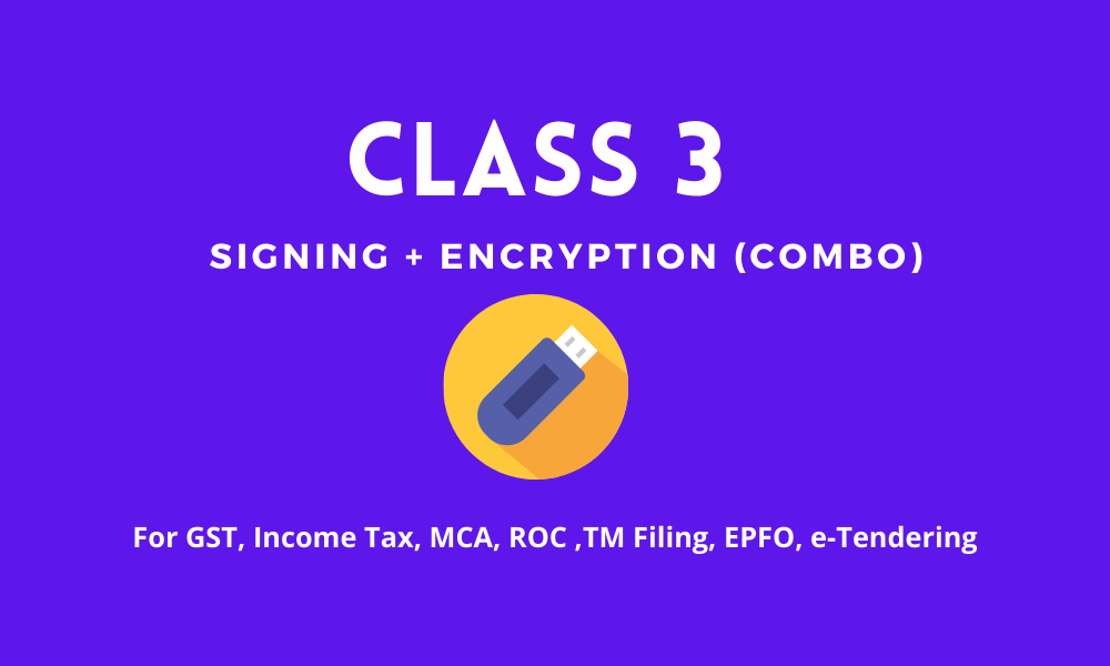 Service Provider of Class 3 Individual Combo (Encryption) New Delhi Delhi 