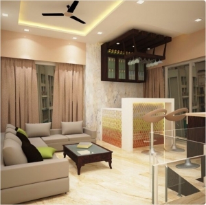 Living Room Interior Designer Services in Navi Mumbai Maharashtra India