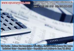 Service Provider of Corporate taxes filing kent wa seattle kent Washington 