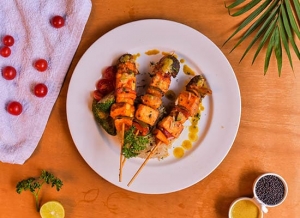 Service Provider of Cottage Cheese Chello Kebab- With Saffron Rice & Burani Raita Delhi Delhi 