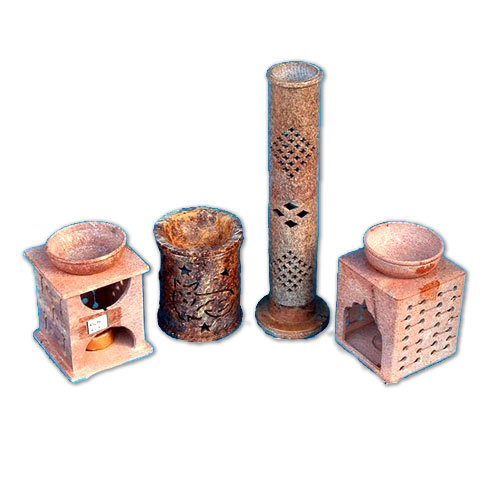 Manufacturers Exporters and Wholesale Suppliers of Handmade Stone Aroma Oil Burner Agra Uttar Pradesh