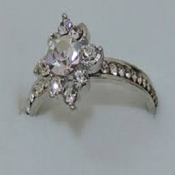 Artificial Diamond Studded Ring