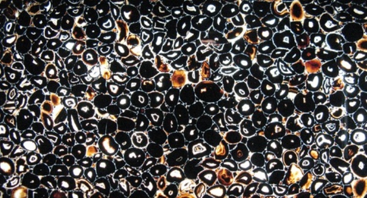 Black Agate Stone Slab