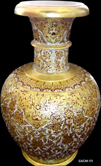 Manufacturers Exporters and Wholesale Suppliers of Marble Flower Vase Jaipur Rajasthan