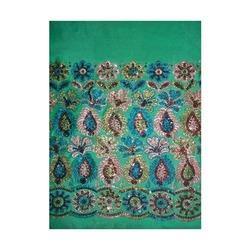 Manufacturers Exporters and Wholesale Suppliers of Designer Embroidery Fabric Surat Gujarat