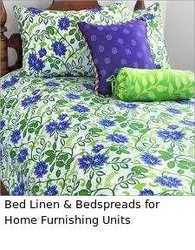 Bed Linen Bedspreads for Home Furnishing Units Manufacturer Supplier Wholesale Exporter Importer Buyer Trader Retailer in Mumbai Maharashtra India