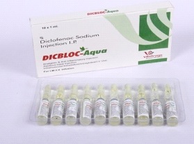 DICLOFENAC SODIUM INJECTION Manufacturer Supplier Wholesale Exporter Importer Buyer Trader Retailer in Surat Gujarat India