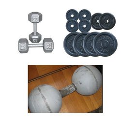 Manufacturers Exporters and Wholesale Suppliers of Dumbbell & Barbell Plates Jaipur, Rajasthan