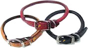 Manufacturers Exporters and Wholesale Suppliers of Bridle leather round stitched Dog Collar Kanpur Uttar Pradesh