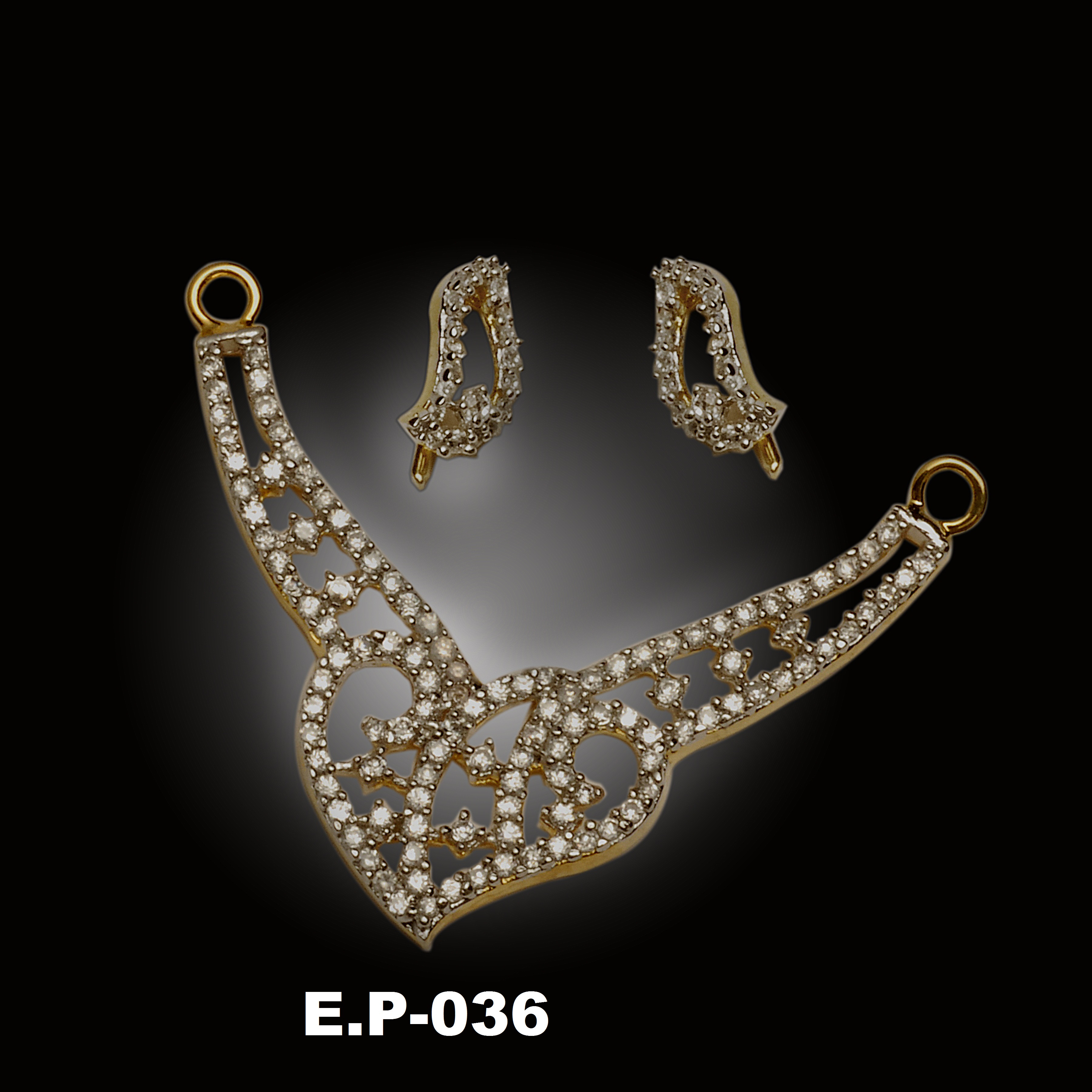 Manufacturers Exporters and Wholesale Suppliers of E.P-036 Earring Pandent Mumbai Maharashtra