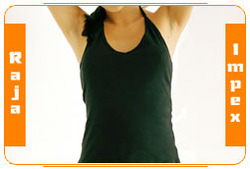Manufacturers Exporters and Wholesale Suppliers of Sleeveless Ladies T-Shirts Ludhiana Punjab