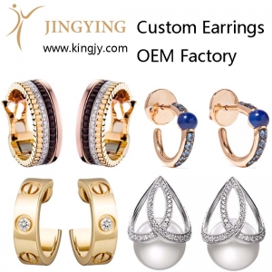 Manufacturers Exporters and Wholesale Suppliers of 925 sterling silver earrings fine jewelry wholesale manufacturer GuangZhou 