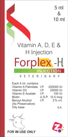 Manufacturers Exporters and Wholesale Suppliers of FORPLEX - H INJ AMBALA CITY Haryana