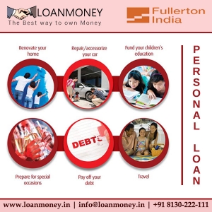 Fullerton India Personal Loan through Loan Money Services in New Delhi Delhi India