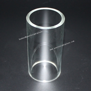 Polish Wall Thickness Fused Silica Glass Tube