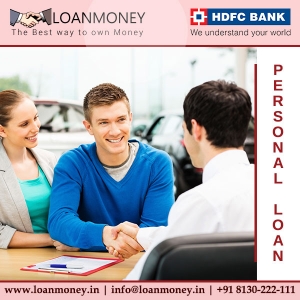 HDFC Bank Personal Loan through Loan Money Services in New Delhi Delhi India