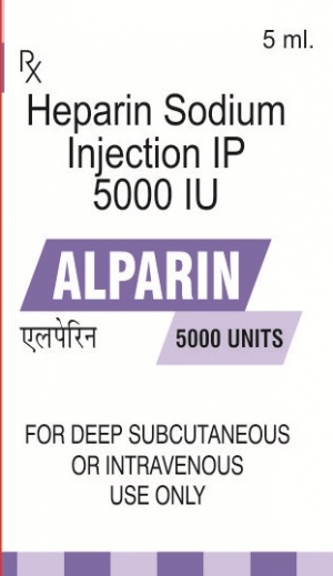 Heparin Injection Manufacturer Supplier Wholesale Exporter Importer Buyer Trader Retailer in Chandigarh Chandigarh India