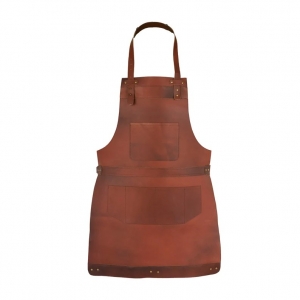 Tan Full Grain Leather Apron Manufacturer Supplier Wholesale Exporter Importer Buyer Trader Retailer in Ajmer, Rajasthan India