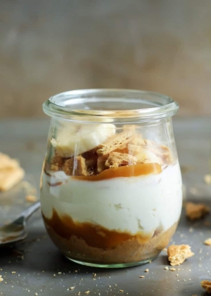 Banoffee Jar With Banana Candy Services in Delhi Delhi India