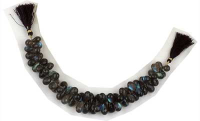 Manufacturers Exporters and Wholesale Suppliers of Labradorite Drop Faceted Jaipur Rajasthan