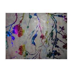 Manufacturers Exporters and Wholesale Suppliers of Multi- Coloured Foil Printed Fabrics Surat Gujarat