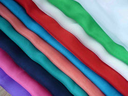 Manufacturers Exporters and Wholesale Suppliers of Pure Silk Chiffon Fabrics Surat Gujarat