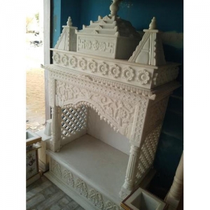 Manufacturers Exporters and Wholesale Suppliers of Pure White Makrana Marble Temples Faridabad Haryana