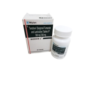 Ricovir L Tenofovir Lamivudine Tablets Manufacturer Supplier Wholesale Exporter Importer Buyer Trader Retailer in New Delhi Delhi India