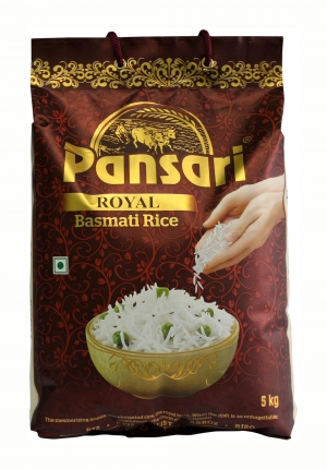 Manufacturers Exporters and Wholesale Suppliers of PANSARI ROYAL BASMATI RICE 5KG ( PACK OF 4 ) New Delhi Delhi