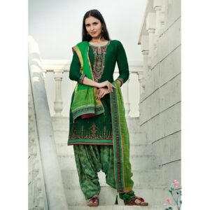 Manufacturers Exporters and Wholesale Suppliers of Punjabi Embroidered Salwar Suit Mohali Punjab