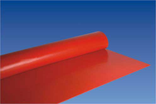 SILICONE RUBBER SHEET 3/8 THK X 36"WIDE x36" LONG