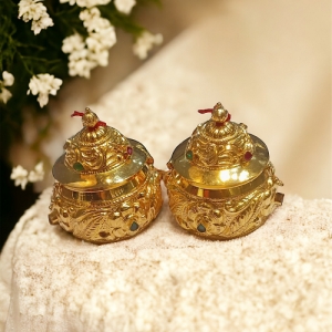 Gold Plated Sindoor Box Manufacturer Supplier Wholesale Exporter Importer Buyer Trader Retailer in Noida Uttar Pradesh India