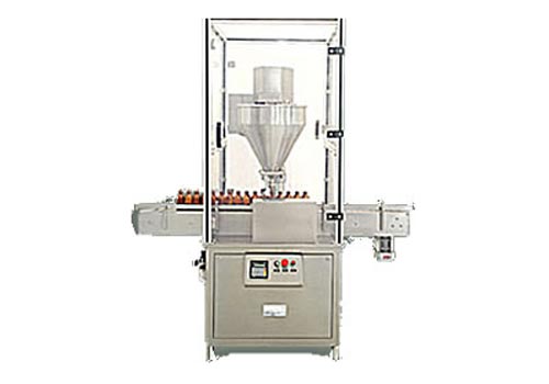 Automatic Single Head Augur Type Dry Syrup Powder Filling Machine Manufacturer Supplier Wholesale Exporter Importer Buyer Trader Retailer in Ahmedabad Gujarat India