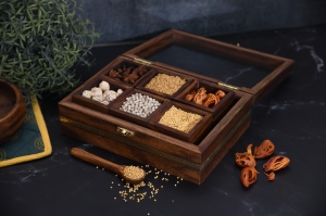 Spice Box Manufacturer Supplier Wholesale Exporter Importer Buyer Trader Retailer in Indore Madhya Pradesh India