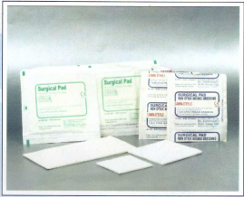 sterile surgical pad