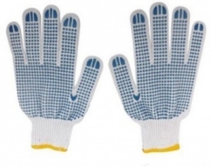 Manufacturers Exporters and Wholesale Suppliers of Knitted Dotted Gloves Coimbatore Tamil Nadu