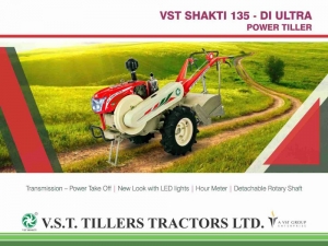 VST Shakti 135 - DI ULTRA Power Tiller Manufacturer Supplier Wholesale Exporter Importer Buyer Trader Retailer in Delhi  India
