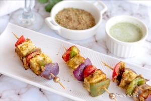 Service Provider of Pesto Grill Paneer Skewer Delhi Delhi