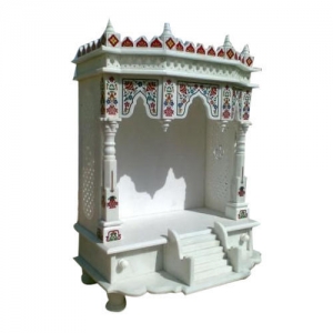 Manufacturers Exporters and Wholesale Suppliers of White Makrana Marble Pooja Temple Faridabad Haryana